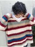 bibito ショートカット マッシュ ウェーブヘア くるくるパーマ