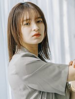 サンクス 品川港南(THK.)&nbsp;切りっぱなし、おとな可愛いストレートミディ