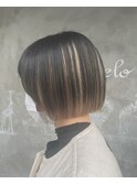 【西荻窪cieloチェーロ】切りっぱなしボブ