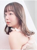 ふんわりくびれ巻き_外ハネボブセクションカラー_58908