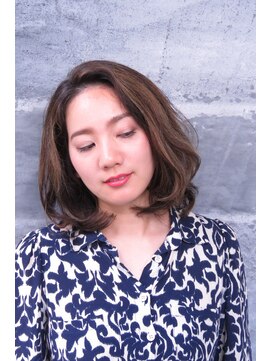 サロンレイビューティー(SALON Leh BEAUTY) 【Leh】グレージュカラー大人ミディアム