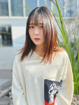 ディフィー 渋谷(defi) 湿気に強いナチュラルストレート