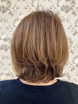 ルシエル バイ カトレアグループ(Le Ciel) ミルクティーベージュのインナーカラー