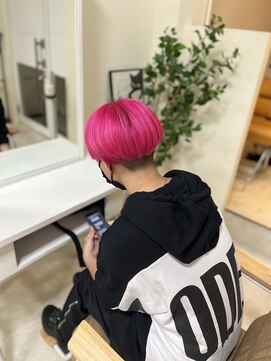カリーナ(CARINA) 派手髪/ビビットピンク