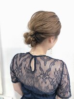 ロイオブジゼル(roi of GiseL)&nbsp;【GiseL】お呼ばれアレンジ　まとめ髪/ヘアセット/ヘアアレンジ