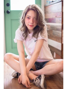 ムーク 海老名(MUUK) 【MUUK海老名】外国人風/イルミナカラー/グレージュ