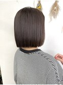 大人可愛い切りっぱなしボブ本厚木