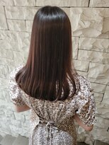 アオ(ao)&nbsp;ロング×ピンクブラウン