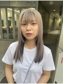ケアブリーチ ハイトーン ミルクティー インナーカラー