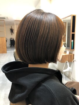 パーク(PARK) セクションカラー×ボブ