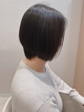 コーエン(cowen) 大人かわいい☆お手入れ簡単ショートボブ♪髪質改善ストレート