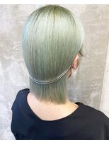 ガルボ ヘアー(garbo hair)&nbsp;#ハイトーン#デザインカラー#10代#20代#高知