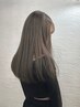人気No.1ブリーチなしでも透明感イルミナカラー+カット+補修TR16800→13900