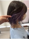 インナーパープル/イヤリングカラー