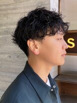 シルフィ(sylph)&nbsp;メンズ　メンズパーマ  ビジネスヘア　白髪染め　６