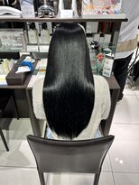 髪質改善　艶髪ストレート