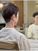 大人ショート＋白髪ぼかし＋生コラーゲントリートメント