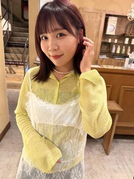 ルシュカイチマルニ(Rasca102) Rasca◆ボブ/レッドピンク/モテカラー