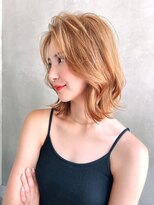 エース (ACE)&nbsp;ACE 横浜　ハイトーンヘア×くびれ巻き