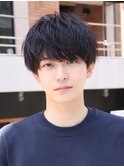 スタイリング簡単 ニュアンス束感マッシュ