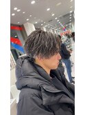 ハイライトツイストスパイラルセンターパート