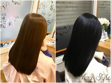 美容室 ベリースタイル(Very Style)の雰囲気（ヘアケアにこだわった天然のオーガニック剤を使用し、潤い保護♪）