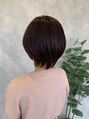 アグ ヘアー ゴア 中野店(Agu hair goa) ポイントハイライトを入れて白髪を活かしています。
