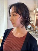 【直毛卒業パーマでイメージチェンジ！】
