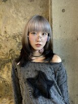 ソル ジングウマエ(SOL JINGUMAE) 《後藤指名》シルバー×ブラック×ルーツカラー