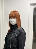カフネ(KAHUNE)&nbsp;派手髪オレンジ☆