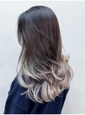 ロング美髪韓国ヘア顔周りレイヤー_ba547333