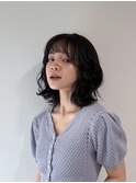 ゆるふわ巻き髪風パーマ