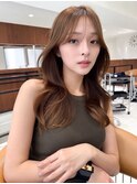 ハイライトバレイヤージュダブルカラーショートカット