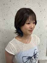 アデプト 北千住店(adept)&nbsp;★小顔ココアベージュ黒髪クラゲヘアーオリーブグレー【北千住】