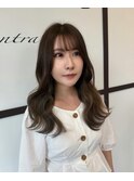 大人レイヤースタイル/ブラウンカラー/Aujuaトリートメント