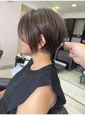 【50代・60代奈良】艶ショートボブ/髪質改善/ミセス/白髪ぼかし