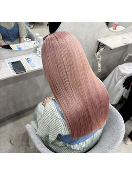 アン ブリーチ 大宮駅東口店(UN BLEACH) ブリーチ2回 コーラルピンク