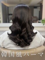 アミー 銀座(Ammy) 韓国風パーマ/コテ巻き風パーマ/艶髪/韓国ヘア