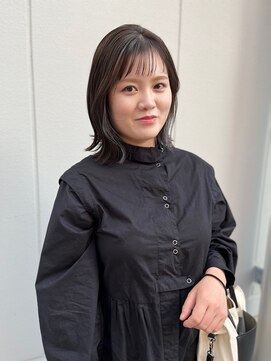 蓮ノトキ インナーカラー／アクセントブリーチ／蒲生／姶良