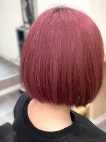 ハテナ(hatena)&nbsp;チェリーピンク×ミニボブ