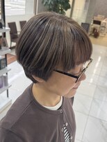 グランデュール 焼津店(GRANDEUR)&nbsp;アンブレラカラー 逆インナーカラー ブリーチ ケアブリーチ