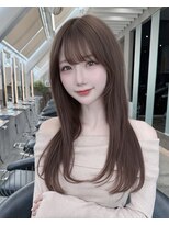 ロンドリゼル 札幌(Lond RiseL) ココアベージュ/韓国風巻き/レイヤーカット/くすみベージュ/札幌