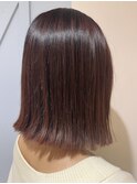 切りっぱなしボブ