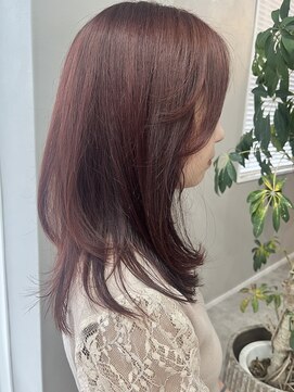 ダイアモンドリリーキートス(Diamond Lily kiitos) ミディアムヘア/暗めカラー/グランマッシュ/一宮/レイヤー