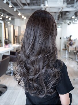 アース 上本町店(HAIR&MAKE EARTH) 大人可愛いレイヤーカット透明感カラー◎美髪