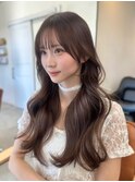 推し活ヘアメ/お呼ばれヘアセット/巻き下ろしコテ巻き