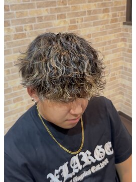 ブラン 池袋(BLANC) 波巻きパーマ