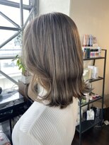 エーダブリューヘアー 三軒茶屋(aW hair)&nbsp;ハイライトグレージュカラー