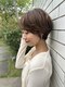 ユウヘアー 本山店(U Hair)の写真/第一印象は顔周りで決まる！トレンドを取り入れたレイヤーカット＆おくれ毛デザインで、一歩先の旬顔へ◇