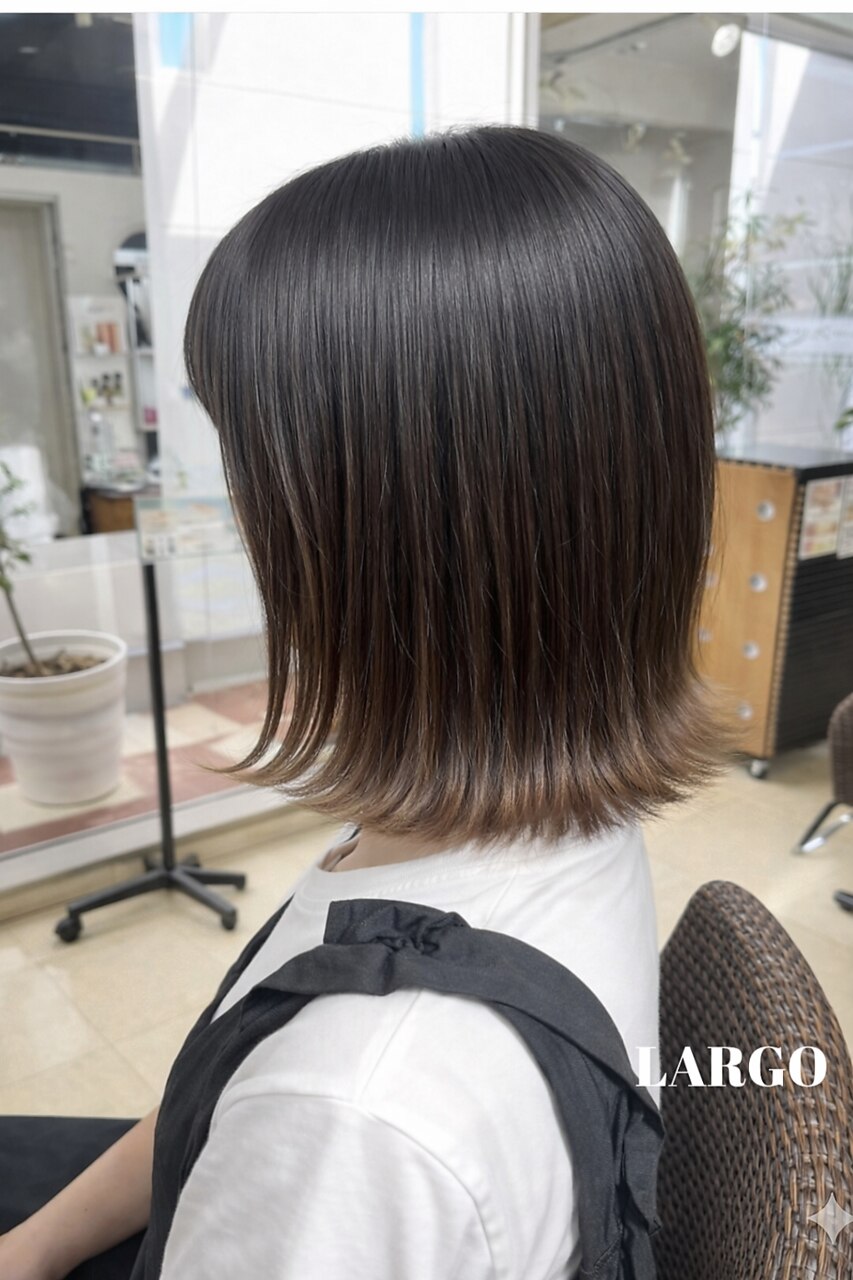 【平日限定】　デザインカット+イルミナカラー(前トリートメント付き)